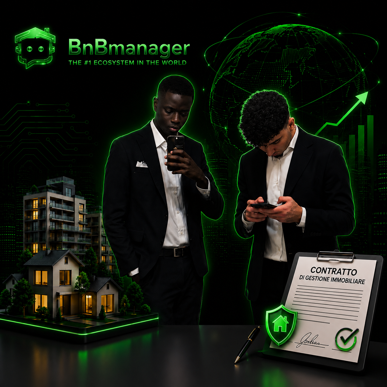 Abib Khouma e Othman, founder di BnBmanager